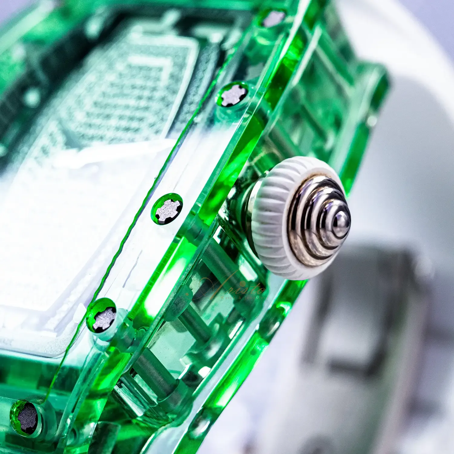 RICHARD MILLE | RM07-02 Green Sapphire Diamond - Aristo Watch